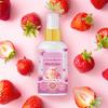 Спрей с клубничным молоком можно использовать как увлажняющий спрей для ухода за волосами или спрей для тела 120 мл