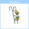 Climbing Resin Miniature Stairs Little Dog Display Ornament For Decor Room
