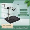 BLF E Model Universal Hook & Fly Tying Station with Rotating Knot Tyer, Line Winder & Threader