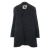 Pretty Green Wool Blend Chester Coat 4 Black Men's Used