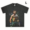 Конор Макгрегор UFC Винтажная футболка с коротким рукавом L Унисекс