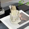 Керамическая кисточка для макияжа, держатель для ручек, футляр для хранения, ящик для хранения ключей на рабочем столе в спальне, банка для хранения, керамические украшения для рукоделия