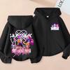 Kpop Demon Hunters Funny Zip Up Sweatshirts Hoodie Children Clothes Kid Girl Boy Sweatshirt Zipper Hoody Baby Casual Tops