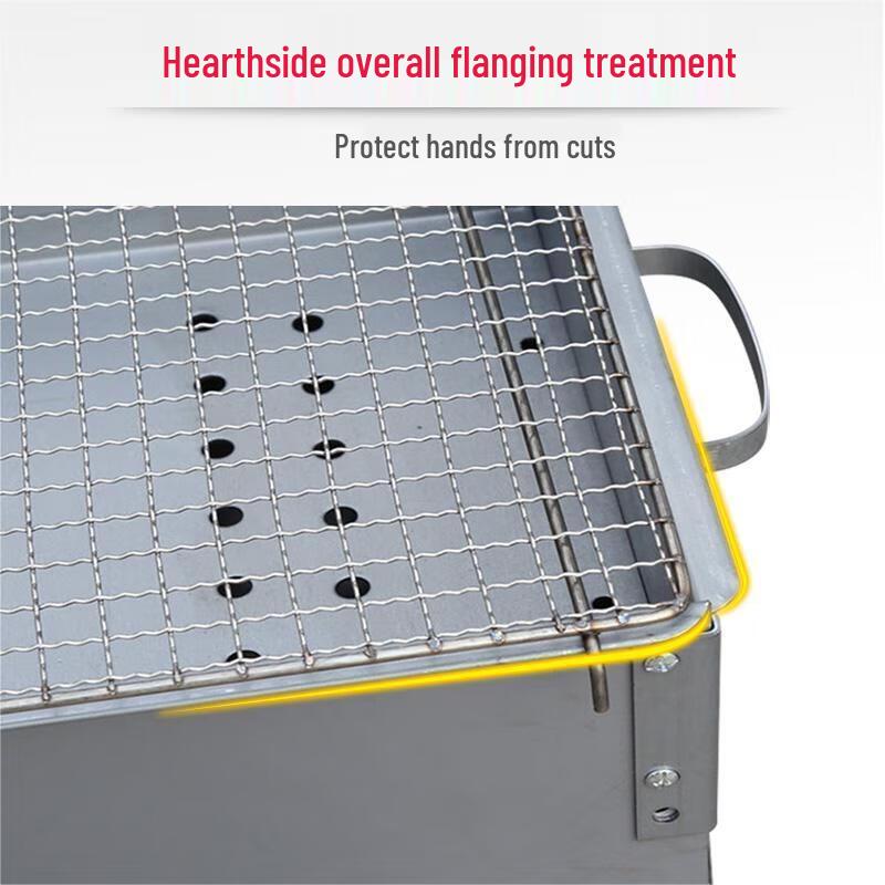 Zhan Ren Zhe 1.5m Camping & Commercial BBQ Grill Set