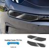 Zeekr 001 Smoked Headlight Film, Transparent Interior & Taillight Film, TPU Dashboard Screen Protector, Wear-Resistant