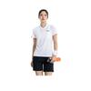 Li-Ning Solid Color Simple Polo Collar Short Sleeve T-Shirt Quick Dry Cool Versatile Sports Shorts Casual Set Women Sets APLR126-4+AKSUA22-1