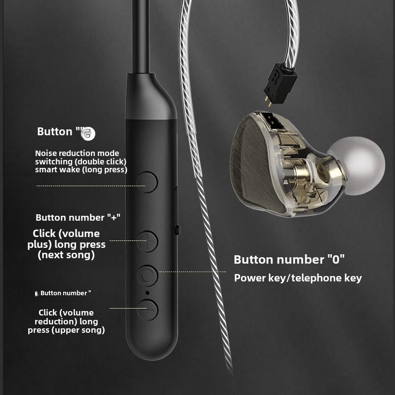 Внутриканальные Bluetooth-наушники Высококачественные Bluetooth-наушники с подвеской на шею Шумоподавляющие Bluetooth-наушники