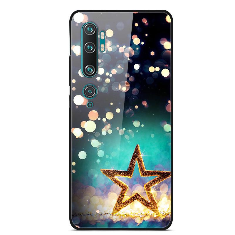 Роскошный чехол-кейс для Xiaomi mi Note 10 Pro Чехол из закаленного стекла Силиконовый чехол для телефона для Xiaomi Redmi Note 10Pro 10 Pro Чехлы