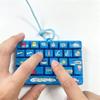 Разноцветная Механическая Клавиатура Брелок 26 Клавиш Сетка Игрушка-Антистресс Сенсорная Игрушка Брелок с 26 Клавишами Подарок