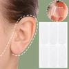 60-180 патчей Наклейки для эльфийских ушей Решают проблему больших ушей, корректор оттопыренных ушей, потовлагостойкие самоклеящиеся наклейки-тейпы для ушей