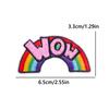 Lips Love Heart Patch Cartoon Embroidery Patch DIY Iron On Patches For Clothing Thermoadhesive Patches On Clothes Sewing Sticker
