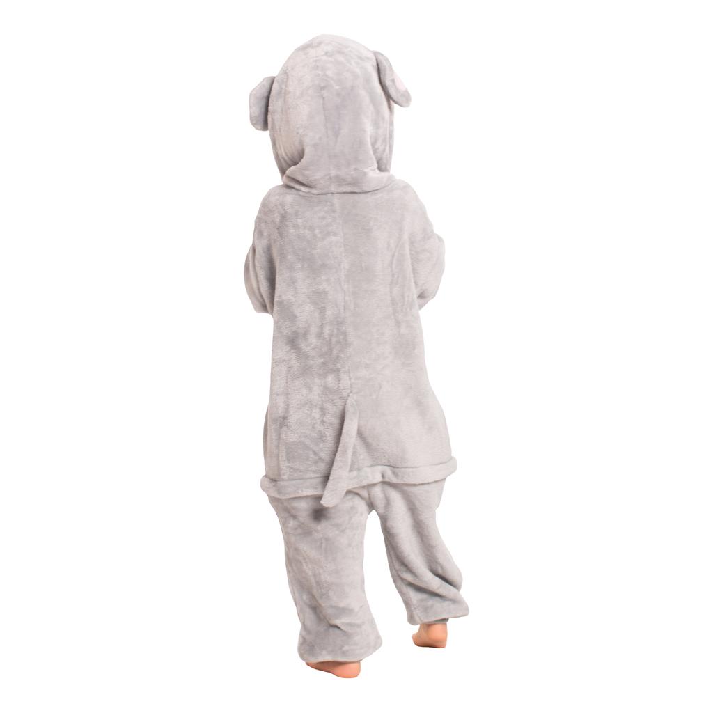 Piżama dla dzieci dziecięca kigurumi onesie kostium mysz szara 135-145 cm