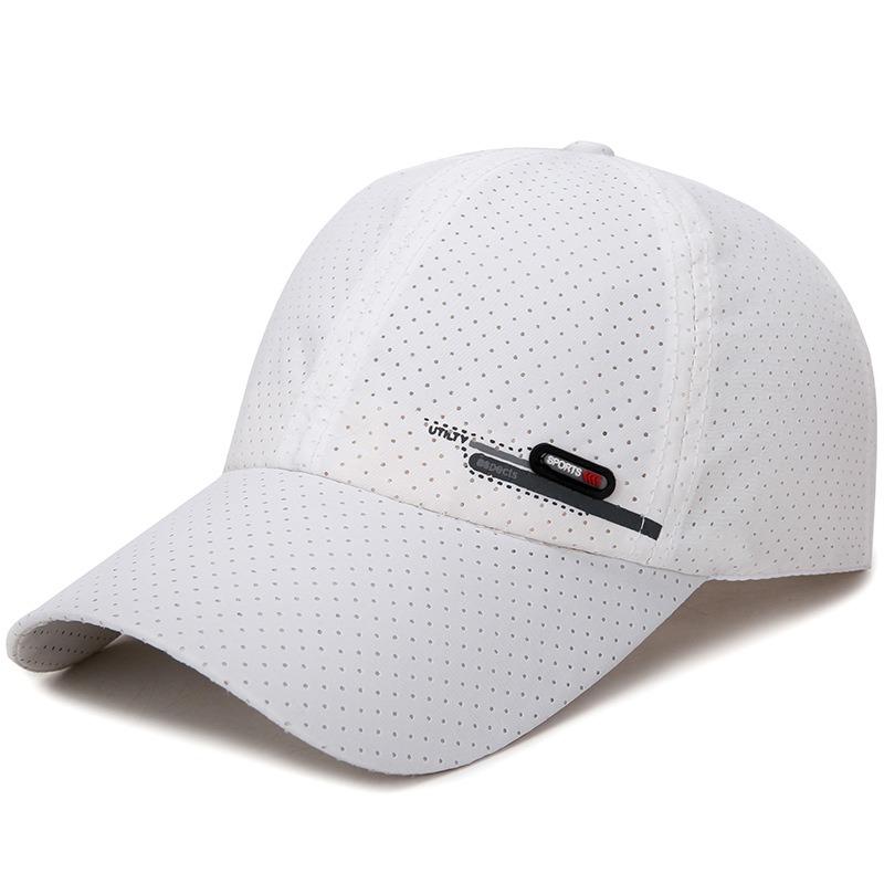 Breathable Perforated Quick-drying Cap Men's Fishing Sun Protection Baseball Cap Cycling Travel Sports Cap