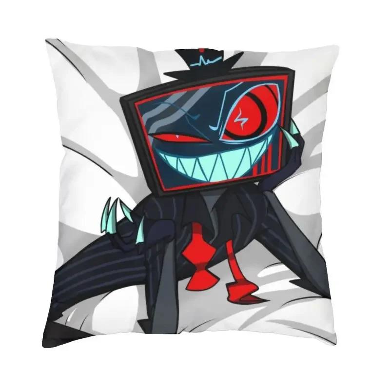Modern Hazbin Alastor Buddy Sofa Cushion Cover Soft Cartoon Anime Pillow Case Home Decorative Pillowcase