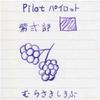 Чернила для перьевой ручки Pilot iroshizuku INK-50-MS Murasakikibu