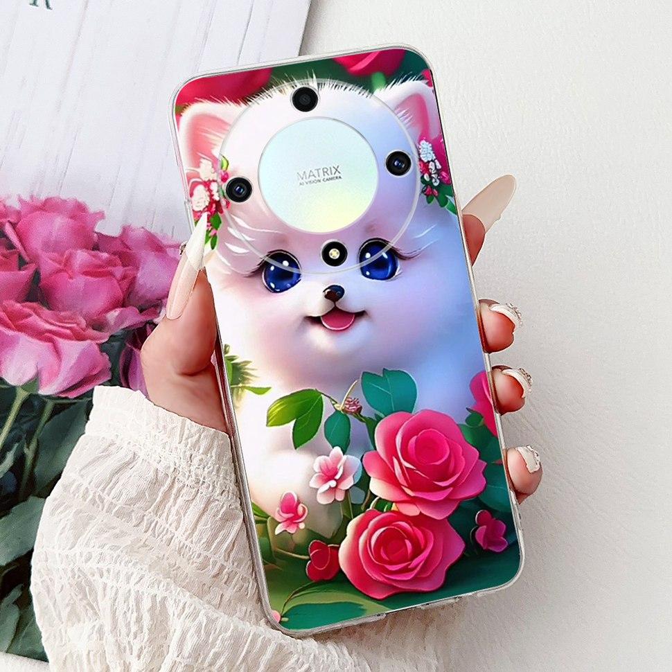 For Honor X9a 5G Case RMO-NX1 Beautiful Butterfly Soft Silicone Phone Cases For Honor X 9a X9a 2022 Back Cover Bumper 6.67"