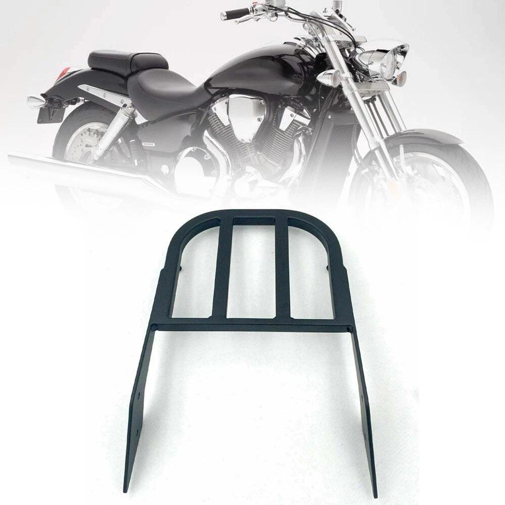 Черный задний багажник для мотоциклов Honda VTX 1300/1800 N/R/S