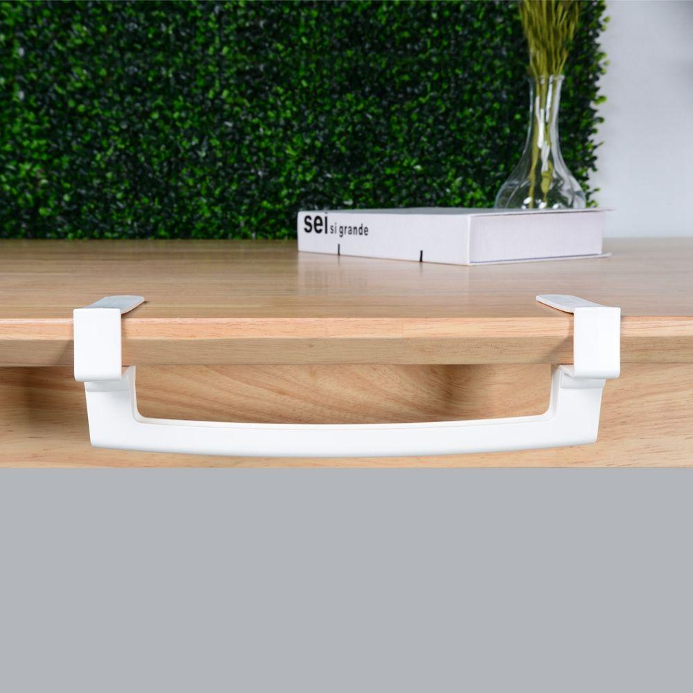 Punch-Free Adjustable Convenient Organizer Hanger Cupboard Hanger Towel Rack Towel  Holders