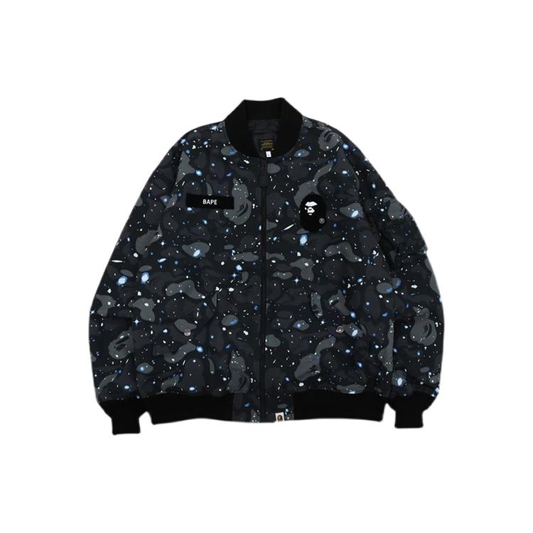 Куртка Bape Space Camo свободного кроя MA 1 1H80-140-005