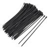 100 шт. Набор кабельных стяжек Пластиковая черная кабельная стяжка с монтажным отверстием под винт для установок