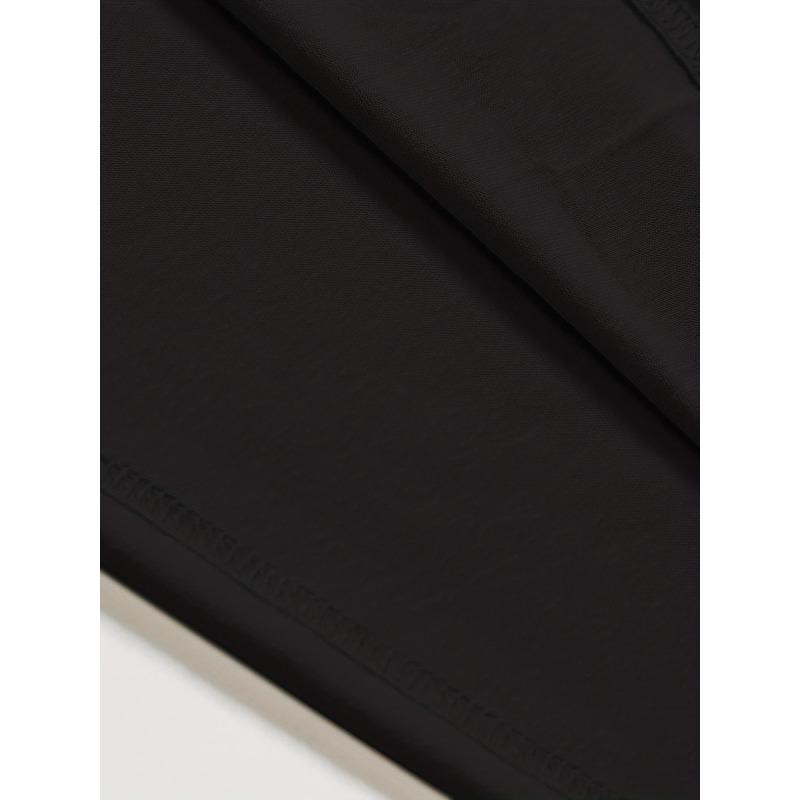 Европейские размеры Мужской креативный топ с принтом-буквой, Повседневная мужская футболка с коротким рукавом и круглым вырезом, слегка эластичная, Мужская футболка для лета, для улицы