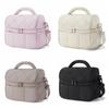 Detachable Strap Insulated Lunch Bag Soft Cooler Thermal Bag Multi-functional Cooling Tote  Office