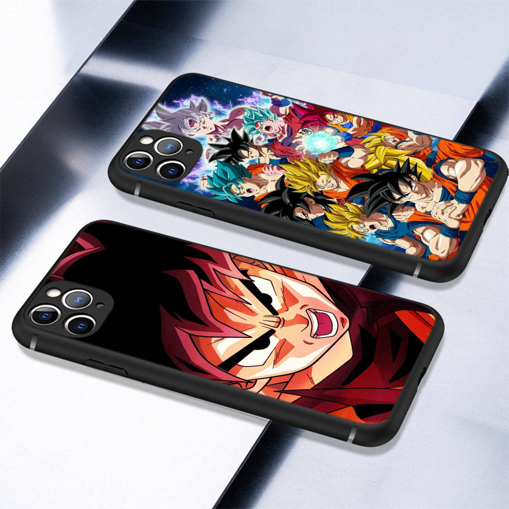 Чехол DT41 Dragon Ball Super для Xiaomi Poco X6 X4 M5 M6 F5 F6 C65 C55 C50 C51 C40 Redmi Note 7 8 14C A3X 13C 12C 11 10A 9C Pro, черный мягкий чехол