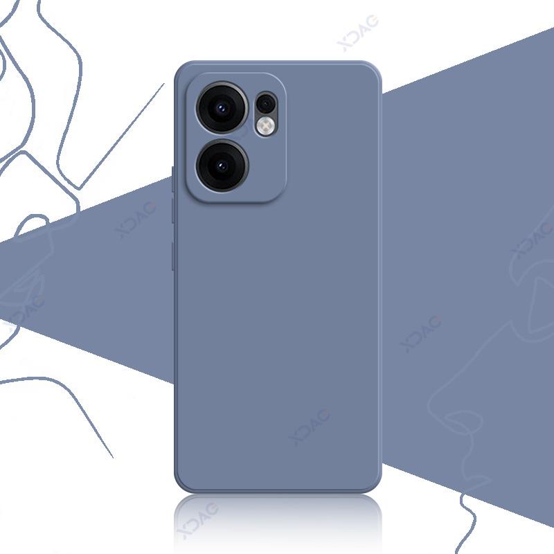 Роскошные квадратные жидкие силиконовые чехлы для OPPO Reno 13F Reno13 F 4G 5G Reno13F 6.67" 360 мягкий чехол для телефона водонепроницаемые сумки
