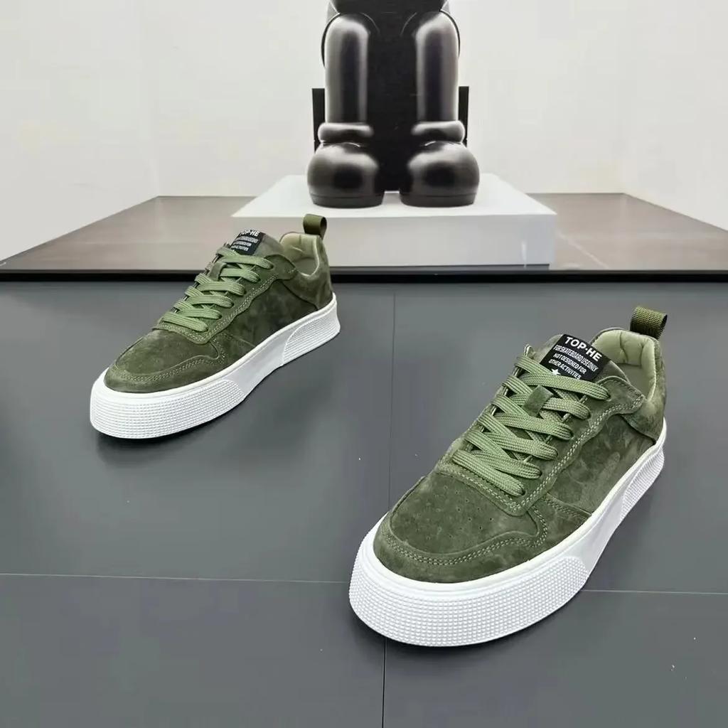 Men's Shoes 2024 Autumn New Fashion Retro Breathable Board Shoes Comfortable and Lightweight Outdoor Casual Sports Shoes