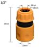 Соединитель для ремонта садового шланга 1/2 3/4 1 дюйм, быстроразъемный соединитель, поврежденный, протекающий адаптер 16 мм, капельное орошение, полив