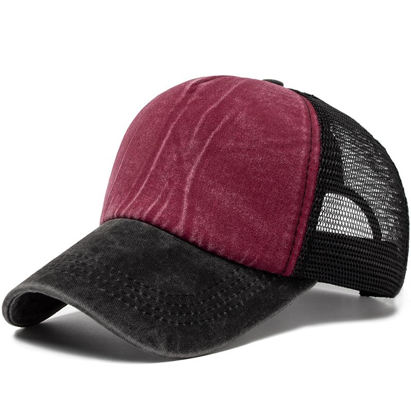 Бейсболка мужская модная кепка дальнобойщика Snapback для женщин летняя хип-хоп винтажная сетчатая кепка с козырьком мужская повседневная уличная