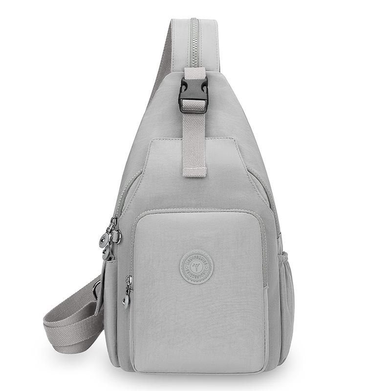 Женский рюкзак двойного назначения, нейлоновая сумка через плечо, большая вместимость, нагрудная сумка, дорожный рюкзак