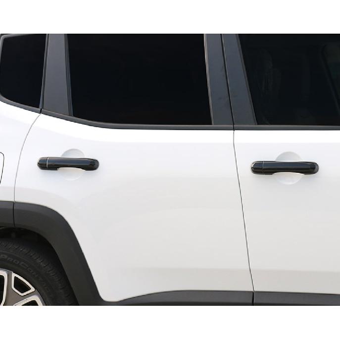 Крышка ручки боковой двери автомобиля, украшение для дверной ручки, чаша для Jeep Renegade 2016 2017 2018 2022, экстерьер