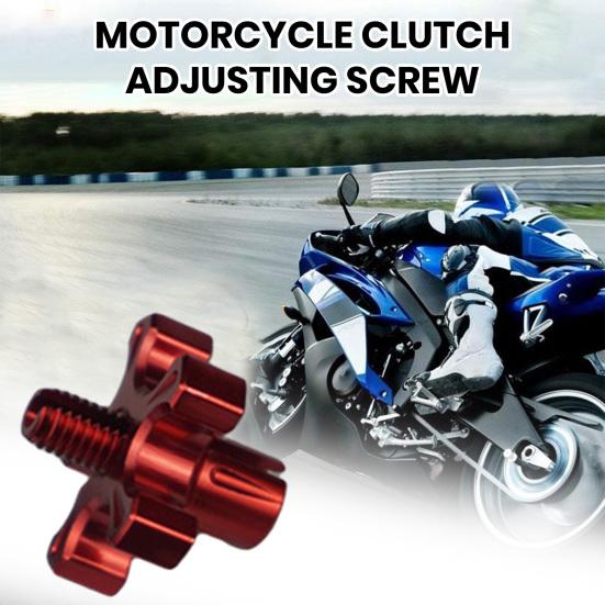 Болт регулировки сцепления мотоцикла, анодированный алюминий с ЧПУ, рычаг тормоза, кабель сцепления, провод с фиксированным винтом, мотоцикл, квадроцикл, UTV, модификация спортивного велосипеда