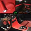 High Gloss Carbon Fiber Vinyl Film 30CM*50CM Car Interior Sticker  for Car Motorcycle DIY
