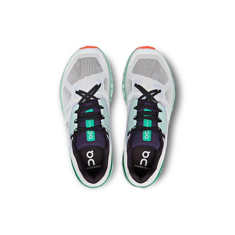 On Running Cloudstratus Некрашеные белые мужские кроссовки Creek 39.98246