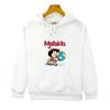 Kids Mafalda Hoodies for Teen Kawaii Graphic Anime Sweatshirts Girls Boy Clothes Children's Clothing Hoody Long Sleeve Tops