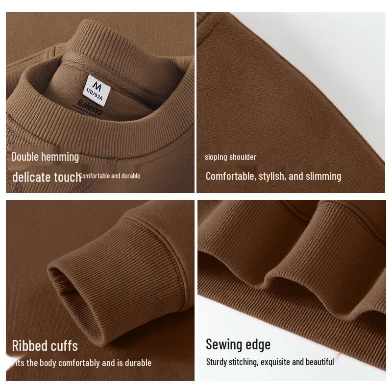 Baleno Unisex Graffiti Print Round Neck Sweatshirt