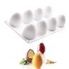 Easter Cake Silicone Mold - 8 Egg Shapes for Mousse & Dessert Baking
