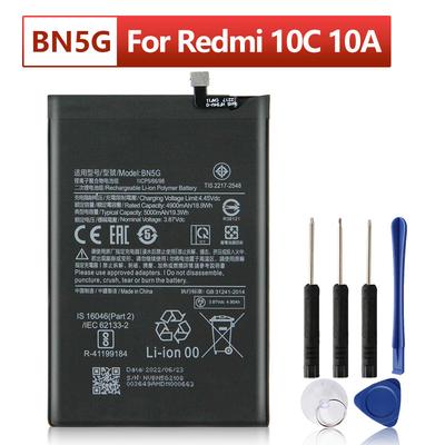 Новый сменный аккумулятор для телефона Xiaomi Redmi 10C Redmi 10A BN5G 5000 мАч с инструментами