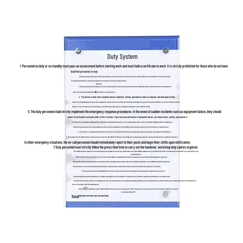 Plastic Wall-Mounted Organization Board 900x600mm