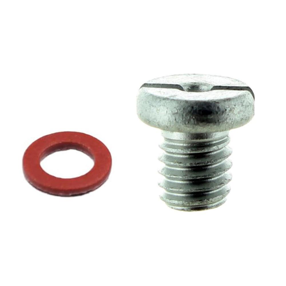 For Yamaha Outboard Lower Unit Slot Head Drain Fill Plug Screw & Gasket Set New