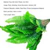 1шт 7 ветвей домашний офис вечерние украшения ложные растения искусственные листья папоротника