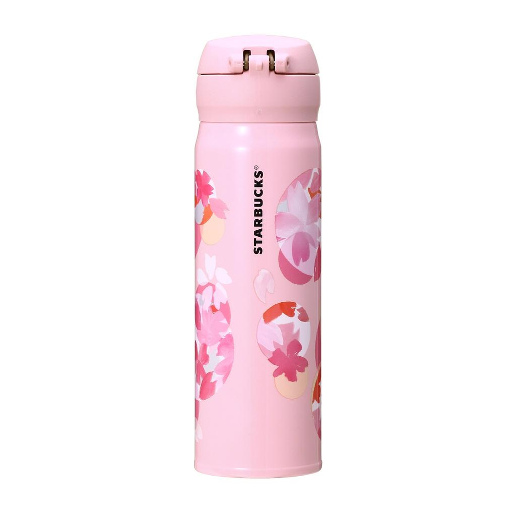 Starbucks SAKURA 2018 Handy Stainless Steel Bottle Full Bloom 500ml Sakura Bottle Tumbler Starbucks
