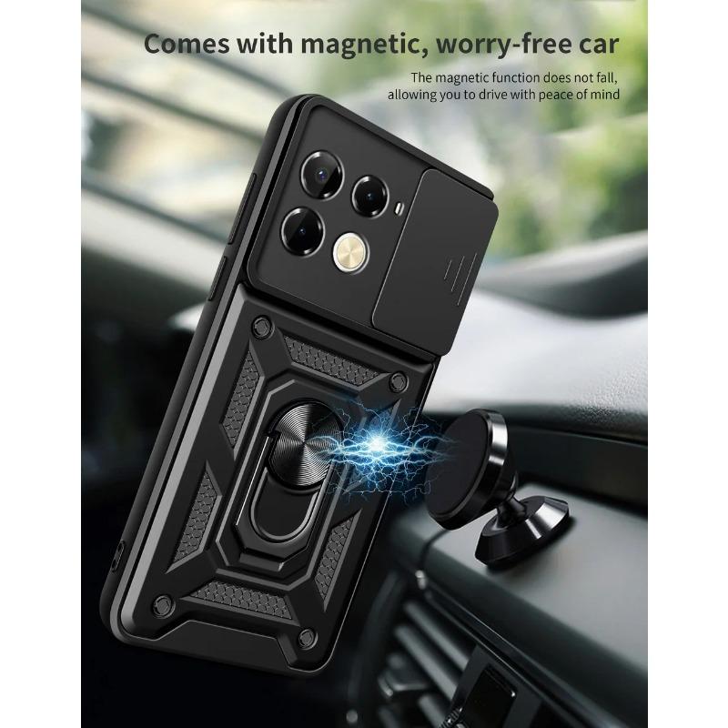 Защитный чехол для камеры для INFINIX Note 40 Pro + Note40 Note 30 VIP 30i 30 Pro Zero 30 Infinix Smart 8 7 Armor Hybrid Ring Cover