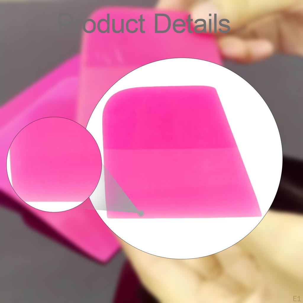 Anti Scratch Rubber Squeegee Home Decal Tool for Car Tinting Ergonomic Grip Lightweight