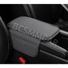 Car Arm Rest Cushion Armrest Box Protector Cover Breathable Pad W/Storage Bag