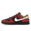 Nike Кроссовки Dunk Low LTD Biker Tattoos Unisex красные черные белые FZ3057-001