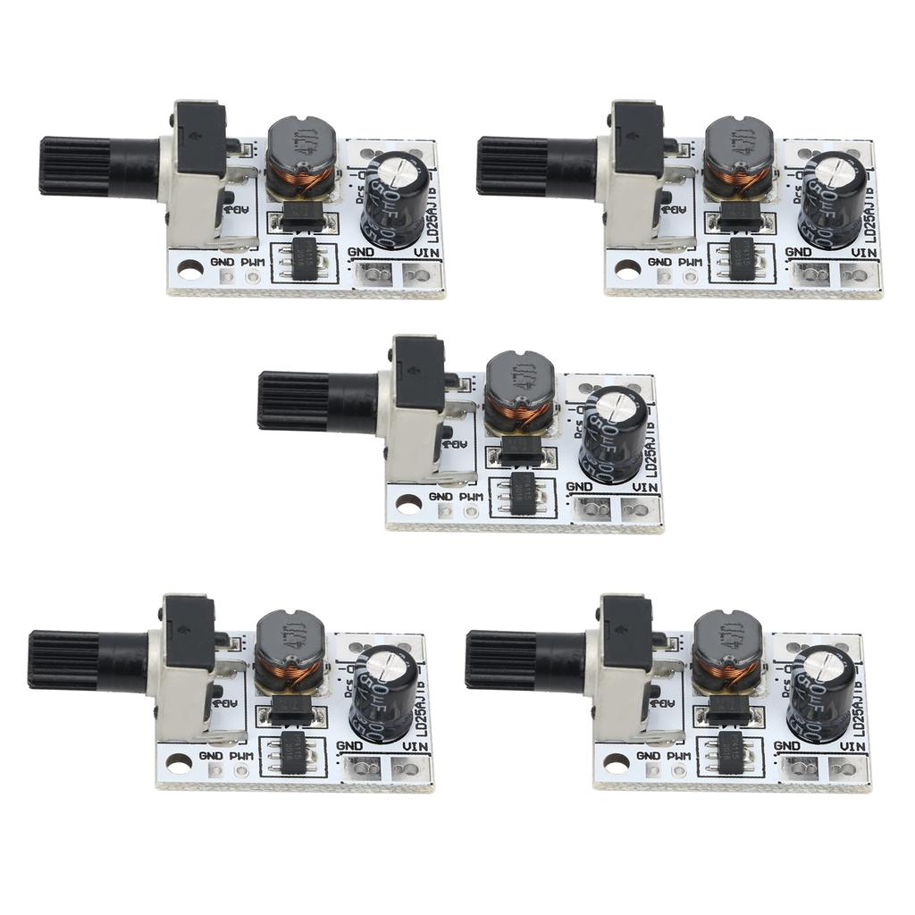 5pcs DC 6?24V 20W Adjustable Brightness LED Driver Switch PWM Dimmer Controller