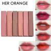 HER ORANGE Small Emotion Lip Mud Velvet Matte Matte Lip Glaze Lipstick